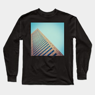 Diagonal Architecture Abstract Long Sleeve T-Shirt